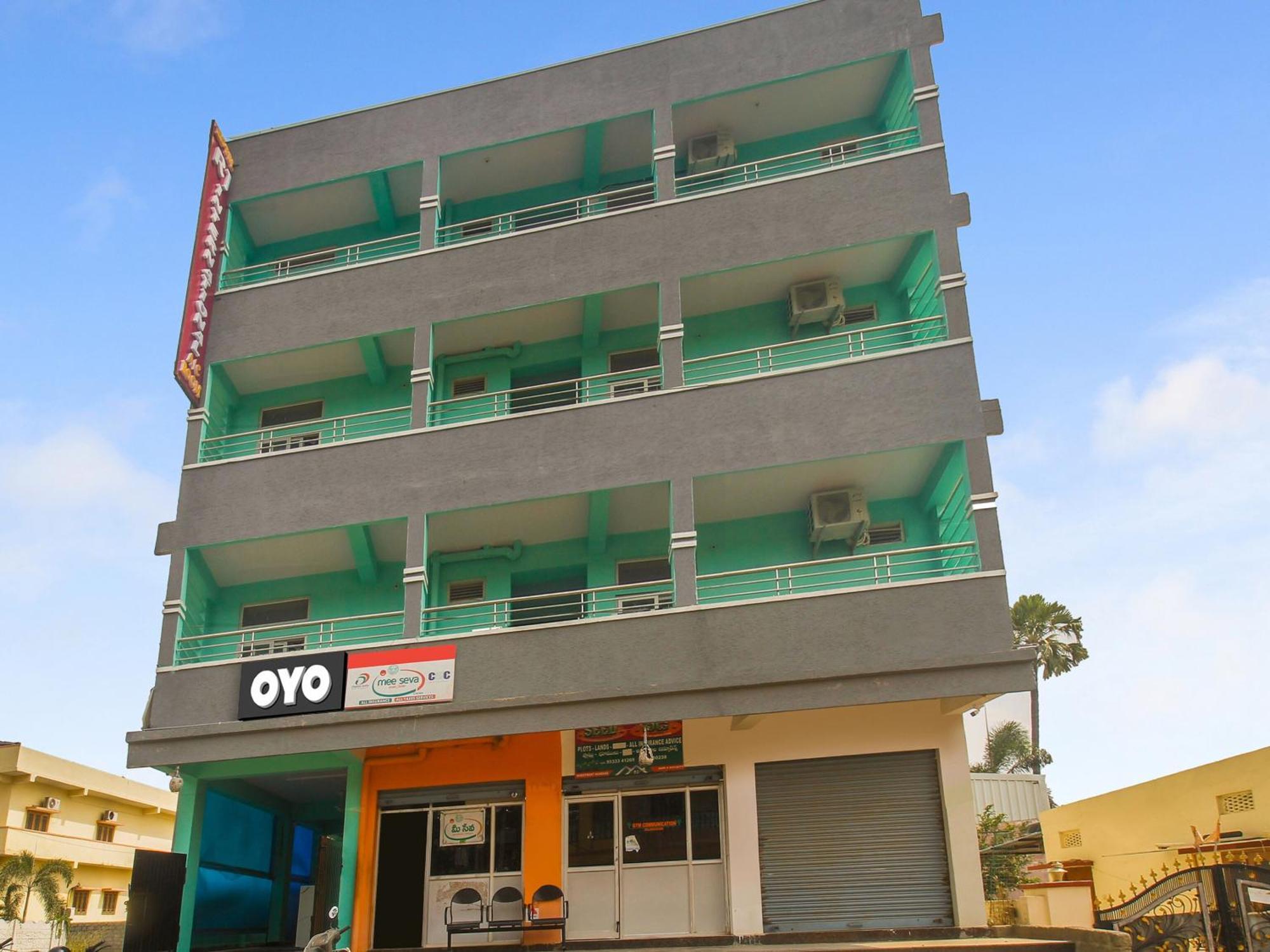Hotel O R.J.International Pedda Ambarpet Exteriör bild