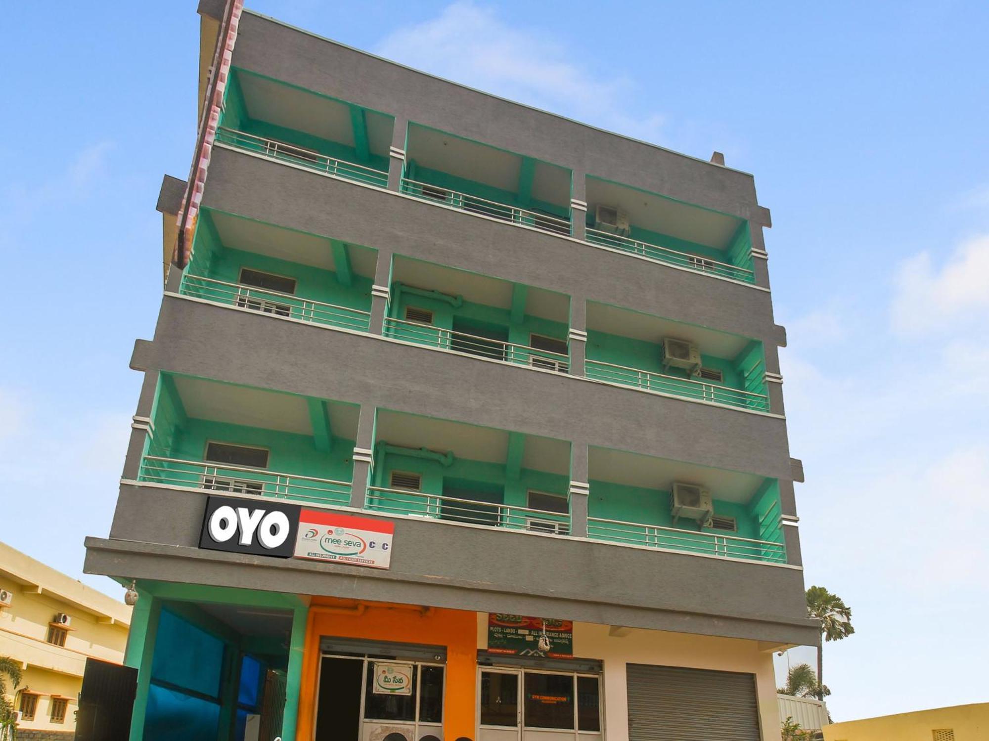 Hotel O R.J.International Pedda Ambarpet Exteriör bild